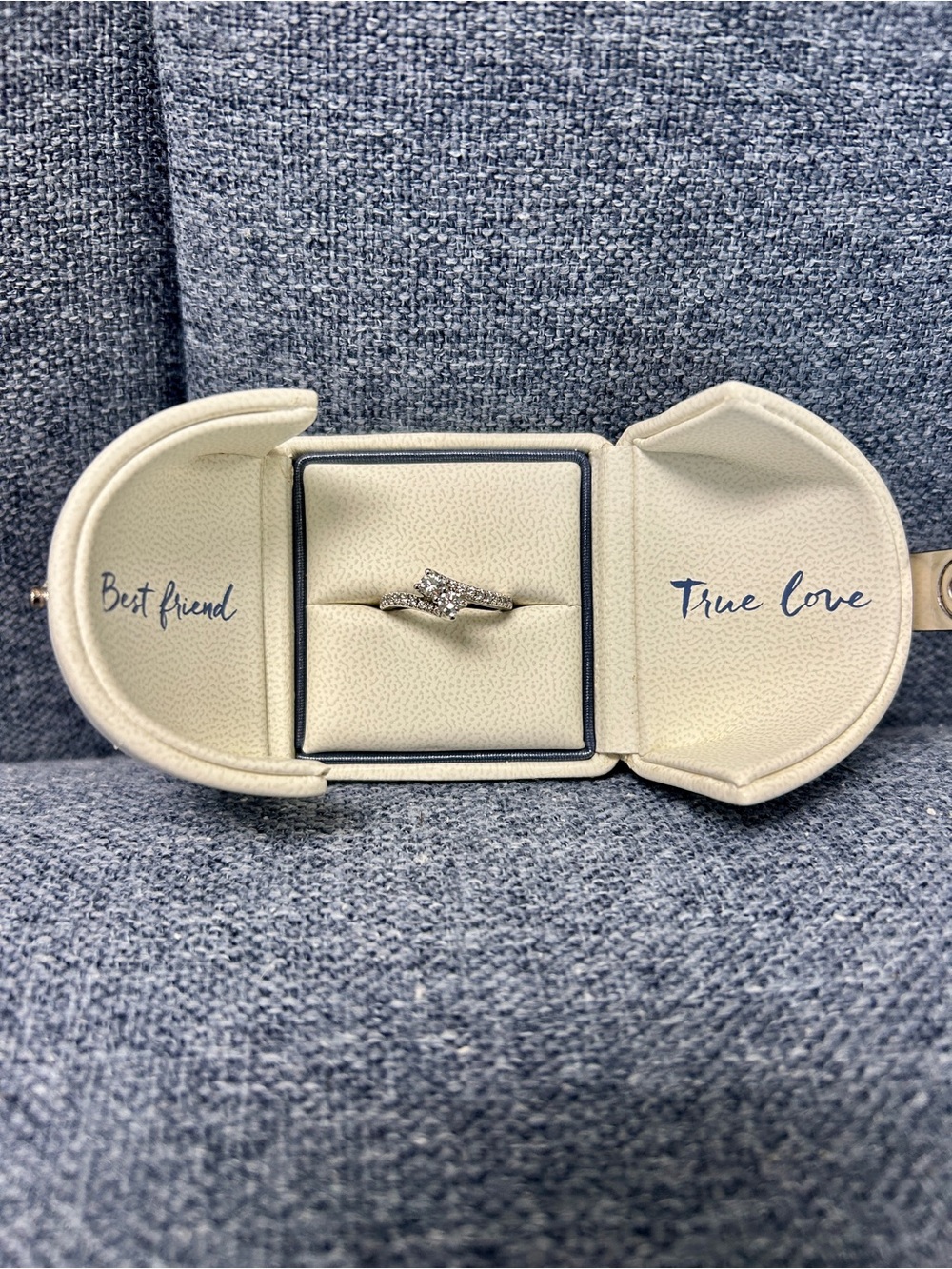 Ever Us Diamond Engagement Ring in 14K White Gold